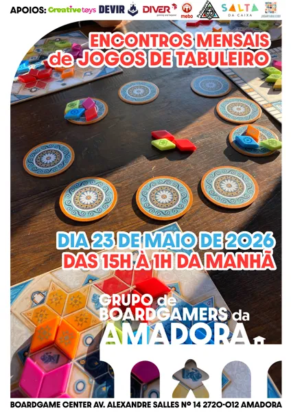 Encontro Mensal no Boardgame Center